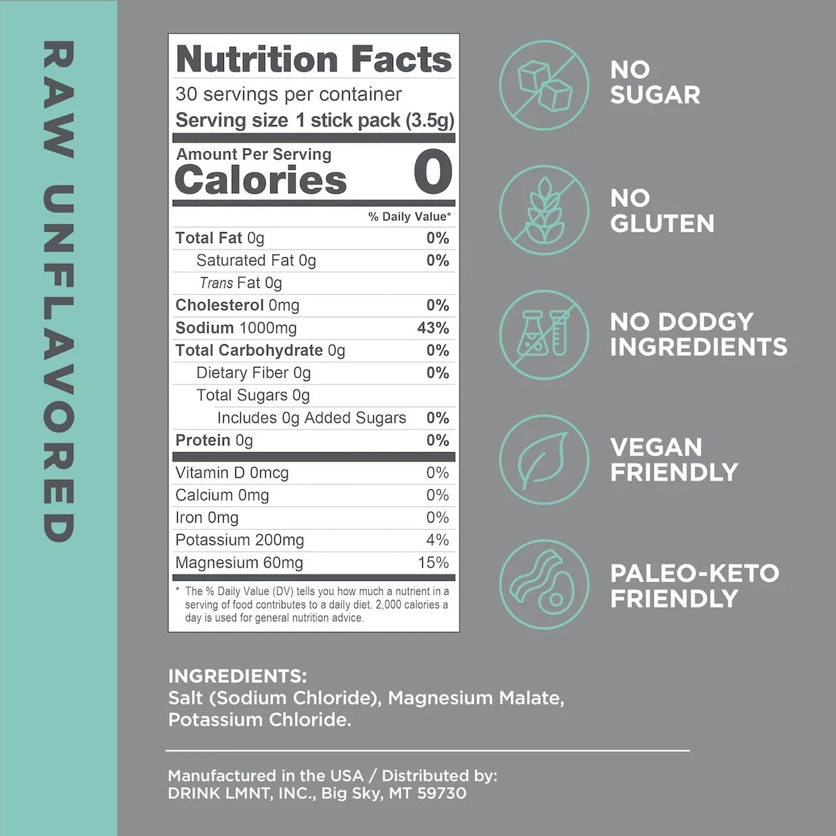 RAW UNFLAVORED