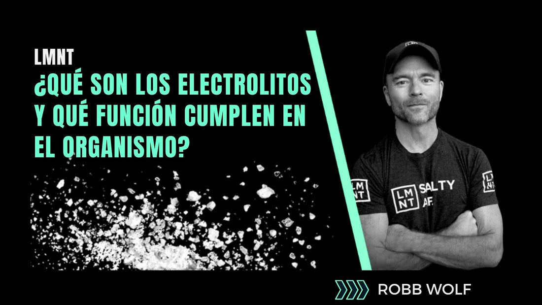 ¿Qué son los electrolitos y qué función cumplen en el organismo?