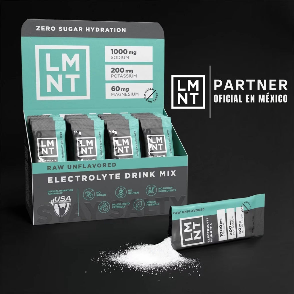 LMNT ELECTROLITOS | SIN SABOR 30 STICKS