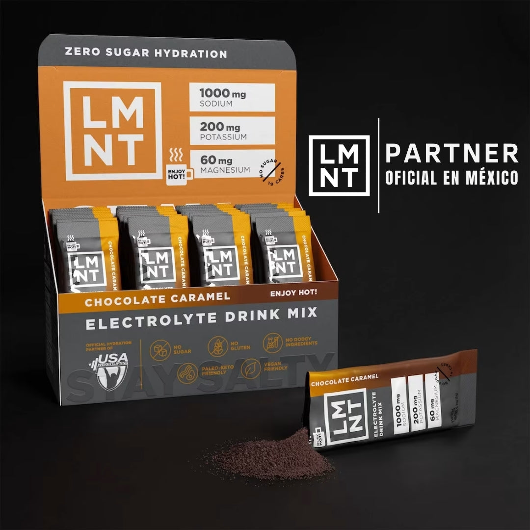 LMNT ELECTROLITOS | CHOCOLATE CARAMEL 30 STICKS