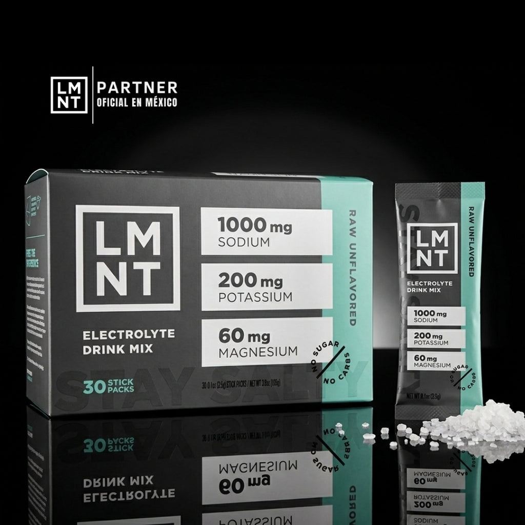 LMNT ELECTROLITOS | SIN SABOR 30 STICKS