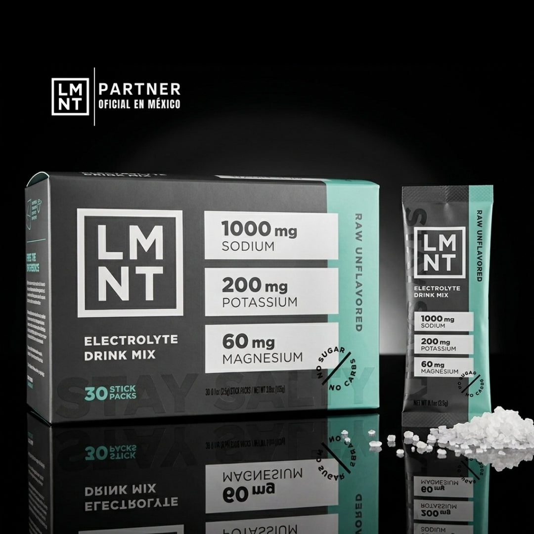 LMNT ELECTROLITOS | SIN SABOR 30 STICKS