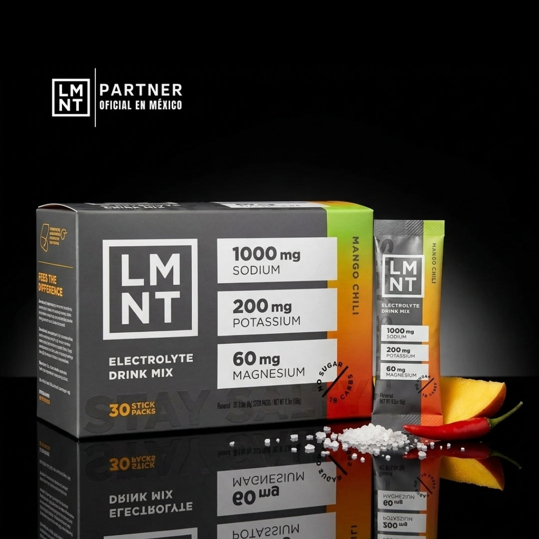 LMNT ELECTROLITOS | MANGO CON CHILE 30 STICKS