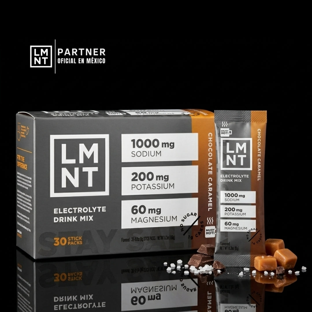 LMNT ELECTROLITOS | CHOCOLATE CARAMEL 30 STICKS