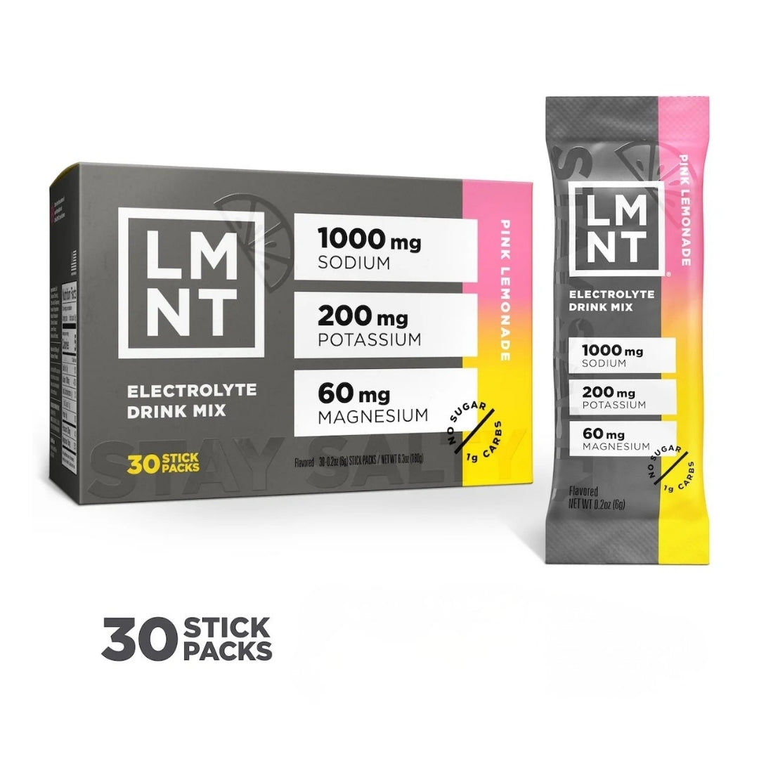 LMNT ELECTROLITOS | PINK LEMONADE 30 STICKS