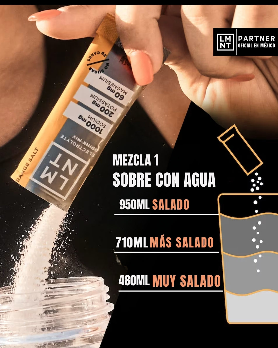 LMNT Naranja | 30 Sticks