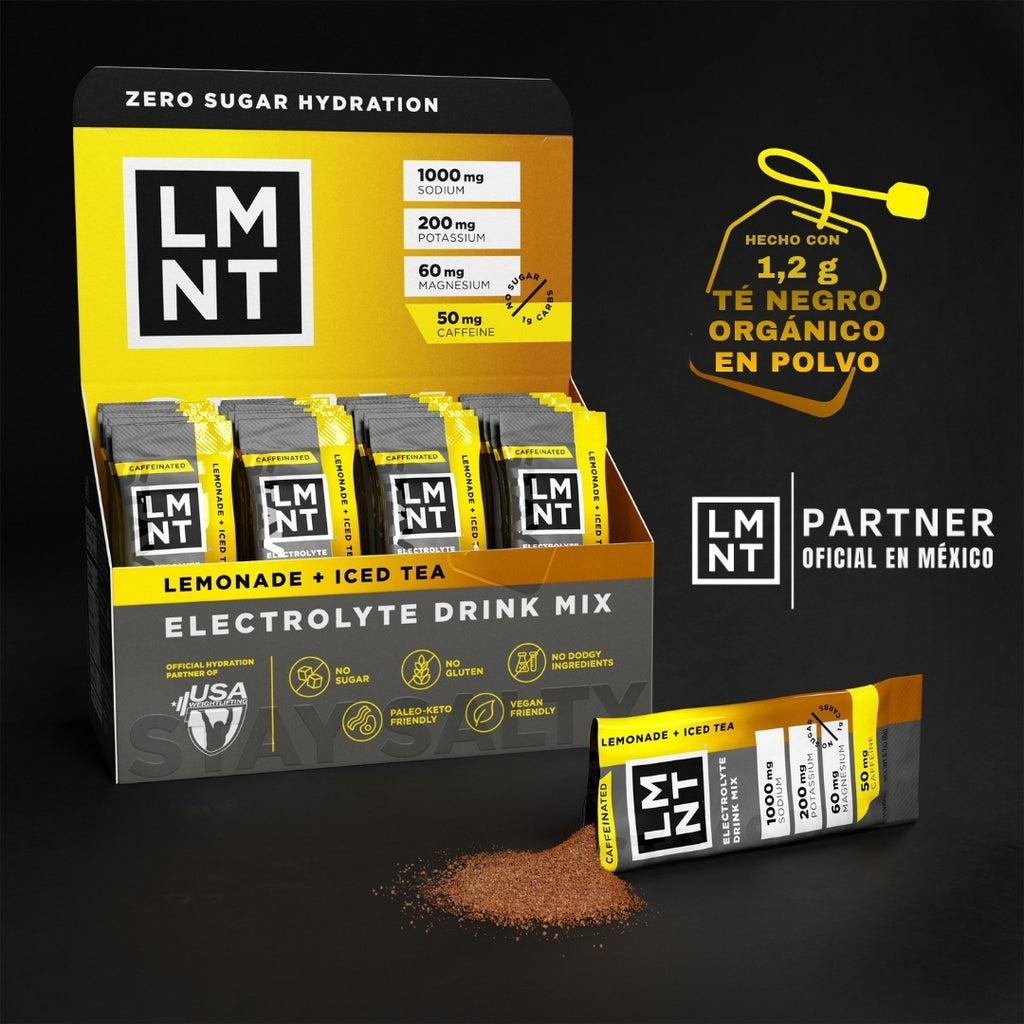 LMNT Lemonade Iced Tea | 30 Sticks