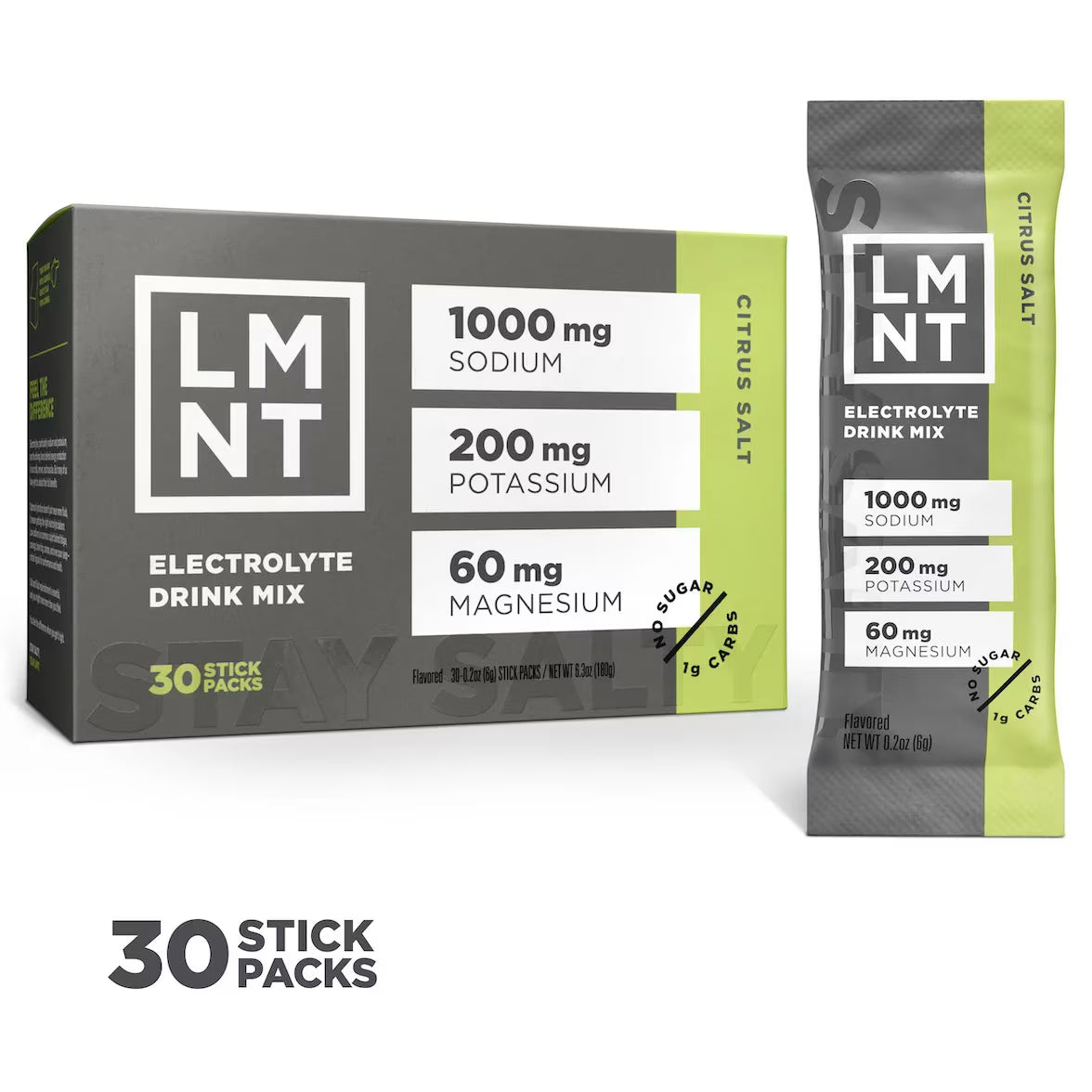 LMNT ELECTROLITOS | CÍTRICOS 30 STICKS