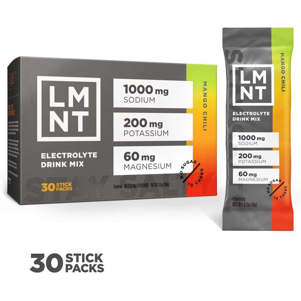LMNT ELECTROLITOS | MANGO CON CHILE 30 STICKS