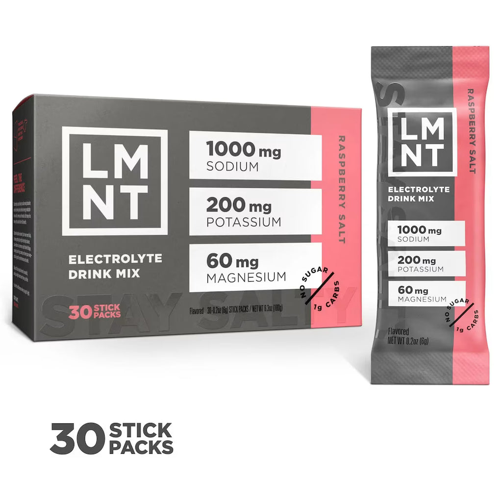 LMNT ELECTROLITOS | FRAMBUESA 30 STICKS