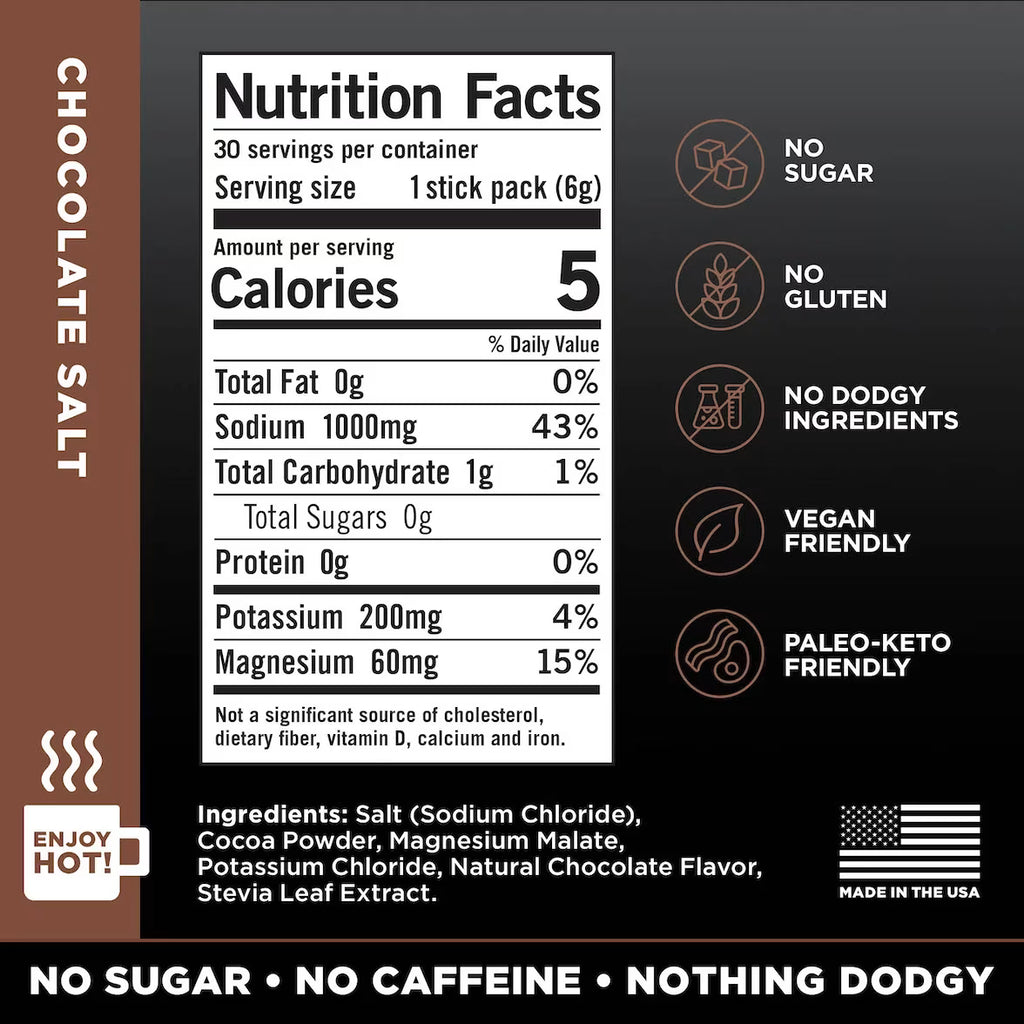LMNT Chocolate | 30 Sticks